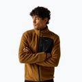 Pánská fleecová mikina REGATTA Frankie Borg rich tan/black