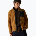 Pánská fleecová mikina REGATTA Frankie Borg rich tan/black 4