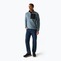 Pánská fleecová mikina REGATTA Frankie Borg Half Zip grey mirage/black 2