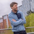 Pánská fleecová mikina REGATTA Frankie Borg Half Zip grey mirage/black 12