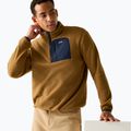 Pánská fleecová mikina REGATTA Frankie Half Zip rich tan/navy 4