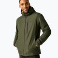 Pánská nepromokavá bunda REGATTA Allston dark khaki/wood brown
