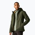 Pánská nepromokavá bunda REGATTA Allston dark khaki/wood brown 4