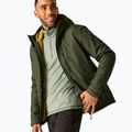 Pánská nepromokavá bunda REGATTA Allston dark khaki/wood brown 5
