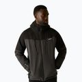 Pánská nepromokavá bunda Regatta Highton Stretch Padded Jacket ash/black