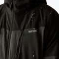 Pánská nepromokavá bunda Regatta Highton Stretch Padded Jacket ash/black 9