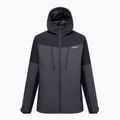Pánská nepromokavá bunda Regatta Highton Stretch Padded Jacket ash/black 10