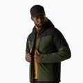 Pánská nepromokavá bunda REGATTA Highton Stretch Padded dark khaki/black 4
