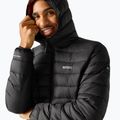 Pánská péřová bunda REGATTA Hooded Marizion black/burnt henna 6