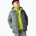 Dětská péřová bunda REGATTA Hooded Marizion dark forest green/wild lime 7