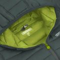 Dětská péřová bunda REGATTA Hooded Marizion dark forest green/wild lime 17