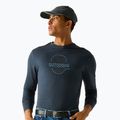Pánské tričko Longsleeve REGATTA Maylow navy original outdoors
