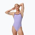 Dámské jednodílné plavky Speedo Solid Turnback bright lavender