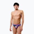 Pánské plavky  Speedo Printed Brief techno jungle/orchid shine 3