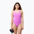 Dámské jednodílné plavky Speedo Solid Leaderback orchid shine 3