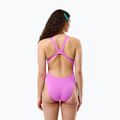 Dámské jednodílné plavky Speedo Solid Leaderback orchid shine 4