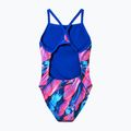 Dámské jednodílné plavky Speedo FL Printed Turnback brushy glitch/hope 7
