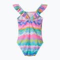 Dětské jednodílné plavky Speedo Ruffle citrus green 2