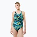 Dámské jednodílné plavky Speedo Hyperboom Print Medalist hyper teal