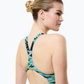 Dámské jednodílné plavky Speedo Hyperboom Print Medalist hyper teal 5