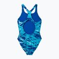 Dětské jednodílné plavky Speedo Hyperboom Print Medalist night watch/hyper teal 2