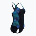Dámské jednodílné plavky Speedo Print Medalist anthracite 4