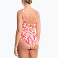 Dámské jednodílné plavky Nike V-Neck desert pink 2