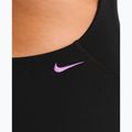 Dámské jednodílné plavky Nike Hydrastrong Logo Gra jet black 5