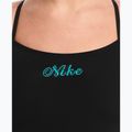Dámské jednodílné plavky Nike Hydrastrong Logo Gra jet black 4