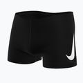 Chlapecké plavecké boxerky Nike Logo Graphic Square Leg black