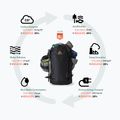 Skialpinistický batoh   Gregory Verte 18 l carbon bronze 5