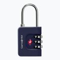 Visací zámek Samsonite Combiblock 3 Dial TSA midnight blue