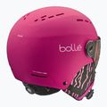 Dětská  lyžařská helma  Bollé Quiz Visor Jr hot pink matte/orange gun 2