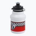Dětská láhev na kolo Polisport Race 350 ml Junior + košík white/red 2