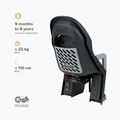 Dětská sedačka na kolo Polisport Guppy Maxi+ CFS dark grey/silver 5