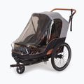 Přívěs na kolo pro dvě osoby bobike Moobe šedočerný 8616000001