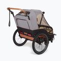 Přívěs na kolo pro dvě osoby bobike Moobe šedočerný 8616000001 2