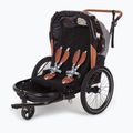 Přívěs na kolo pro dvě osoby bobike Moobe šedočerný 8616000001 3
