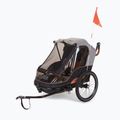 Přívěs na kolo pro dvě osoby bobike Moobe šedočerný 8616000001 4