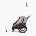 Přívěs na kolo pro dvě osoby bobike Moobe šedočerný 8616000001 5