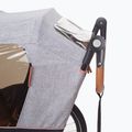 Přívěs na kolo pro dvě osoby bobike Moobe šedočerný 8616000001 11