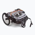 Přívěs na kolo pro dvě osoby bobike Moobe šedočerný 8616000001 14
