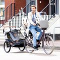 Přívěs na kolo pro dvě osoby bobike Moobe šedočerný 8616000001 16