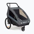 Přívěsný vozík za kolo Polisport Kids Trailer&Stroller black/grey