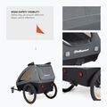 Přívěsný vozík za kolo Polisport Kids Trailer&Stroller black/grey 5