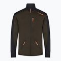 Pánská lyžařská mikina Dovre Midlayer Full Zip khaki 5