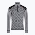Pánská termo mikina Dovre Half Zip Jacquard grey 5