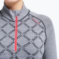 Dámská termo mikina Dovre Half Zip Jacquard grey 3