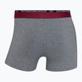 Pánské boxerky CR7 Basic Trunk 3 pary white/grey melange/black 3