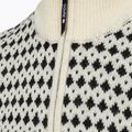 Pánský svetr Dovre Knitted Half Zip Pullover beige 3